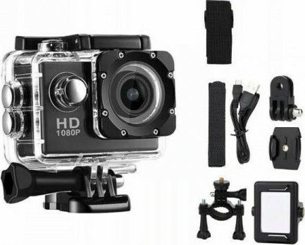 SPM Scamera Action Camera Full HD (1080p) Υποβρύχια (με Θήκη) με Οθόνη 2" Λευκή