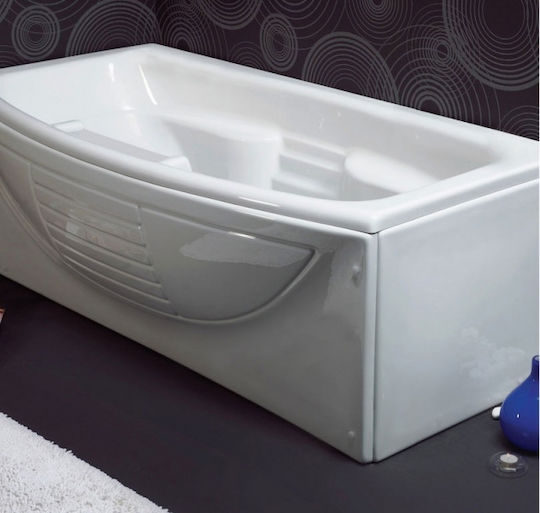 Sanitec Lorena 512 Μπανιέρα Ακρυλική 170x70x60cm