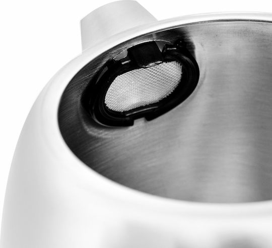 Rohnson Βραστήρας 1.7lt 2200W Ασημί