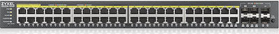 Zyxel GS2220-50HP Managed L2 PoE+ Switch με 44 Θύρες Gigabit (1Gbps) Ethernet και 6 SFP Θύρες