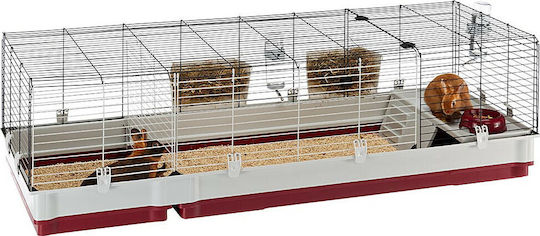 Ferplast Krolik 160 Metallischer Käfig für Kaninchen 162cmx60cmx50cmcm.