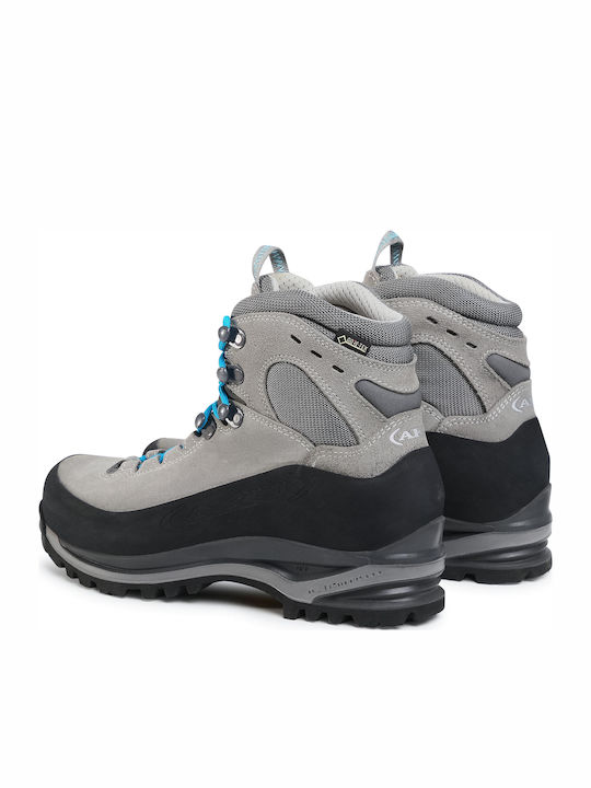 Aku Superalp GTX Damen Wanderschuhe Wasserdicht Mit Gore-Tex-Membran Grau