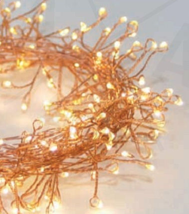 50 Λαμπάκια LED 2.8μ. Θερμό Λευκό Μπαταρίας σε Σειρά 50 Λαμπάκια LED 2.8μ. Θερμό Λευκό Μπαταρίας σε Σειρά