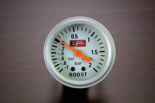 Auto Gauge Μπαρόμετρο Αυτοκινήτου Μηχανικό 60mm