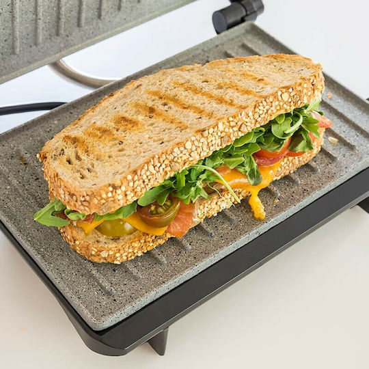 Cecotec Rock'ngrill Τοστιέρα Γκριλιέρα 700W Inox