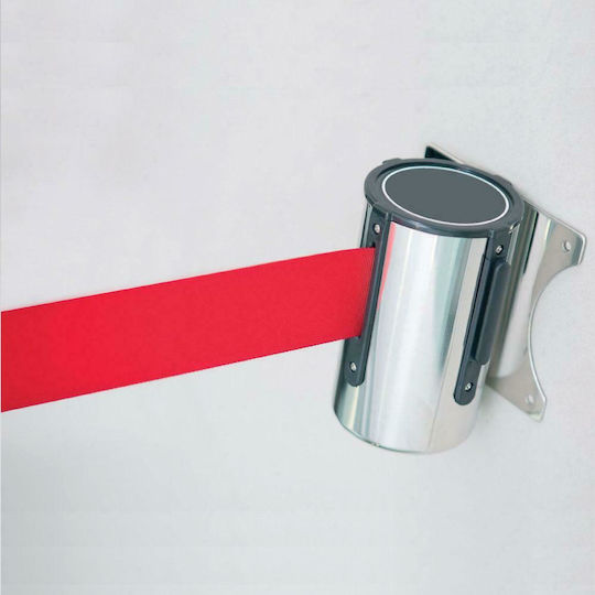 Next Systems Wall Mounted Columns Red Retractable 4m WSR-400
