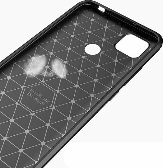 Tech-Protect Back Cover Σιλικόνης Μαύρο (Redmi 9C)