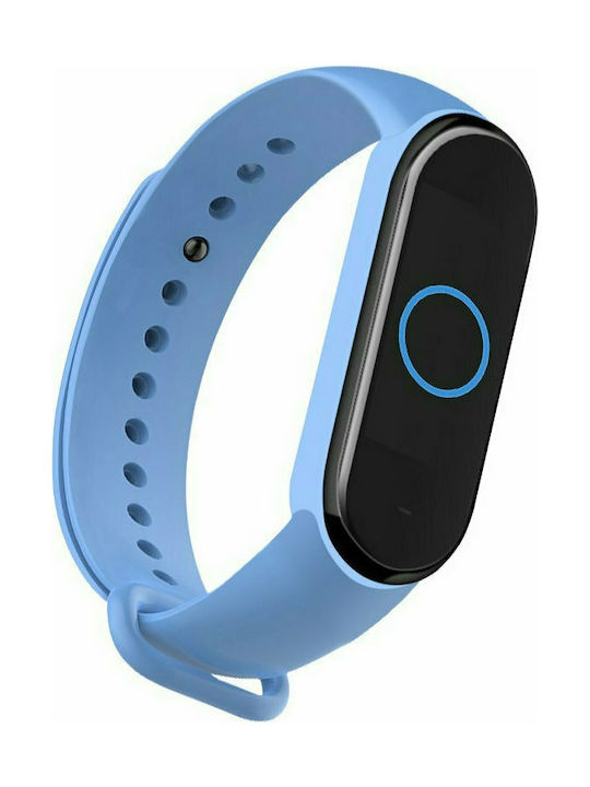 Strap Silicone with Pin Light Blue (Mi Smart Band 5/Mi Smart Band 6)