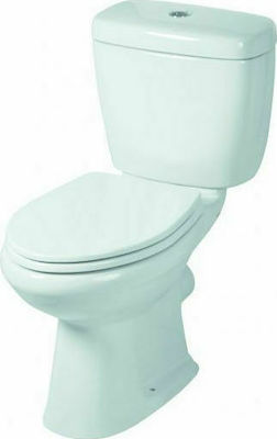 Huida Rostov Wall Mounted Porcelain Low Pressure Rectangular Toilet Flush Tank White