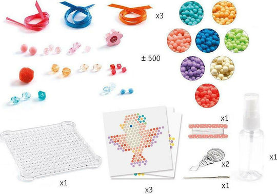 Djeco Children's Craft Create Hanging with Beads & Water Animals for Children 6+ years old Years