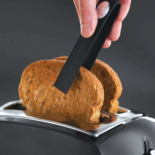 Russell Hobbs Textures Plus Тостер Двуместна 850W Черен