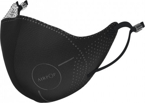AirPop 40 Hr Light SE Маска Маска за защита Черен 43576 4бр