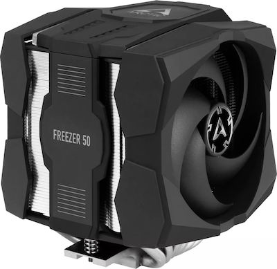 Arctic Freezer 50 - Dual Tower Ψύκτρα Επεξεργαστή Διπλού Ανεμιστήρα για Socket AM4/AM5/1200/115x με ARGB Φωτισμό