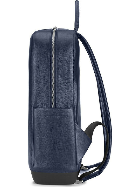 Moleskine Classic Leather Чанта Раница 15" Син