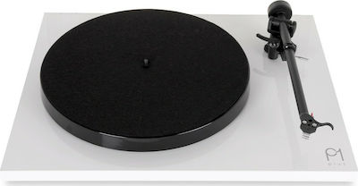 Rega Planar 1 Plus Turntables with Preamp White