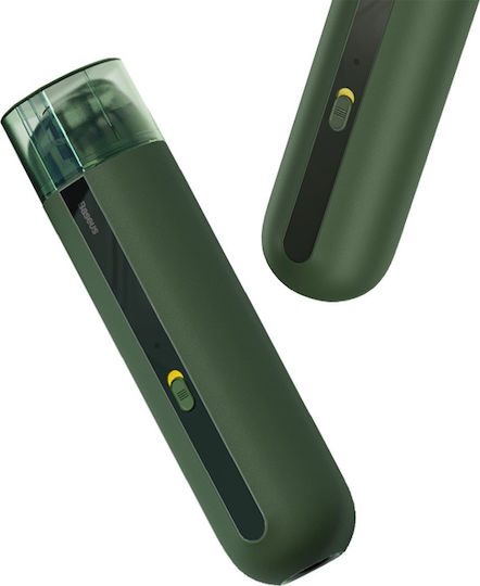 Baseus A2 Wireless Car Handheld Vacuum Dry Vacuuming with Power 70W Rechargeable 5V Green