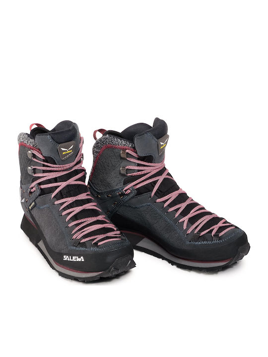 Salewa Mountain Trainer 2 GΤΧ Femei Bocanci de Drumeție Impermeabil cu Membrană Gore-Tex Gri