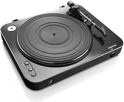 Lenco L-85 L85BLACK Turntables with Preamp Black