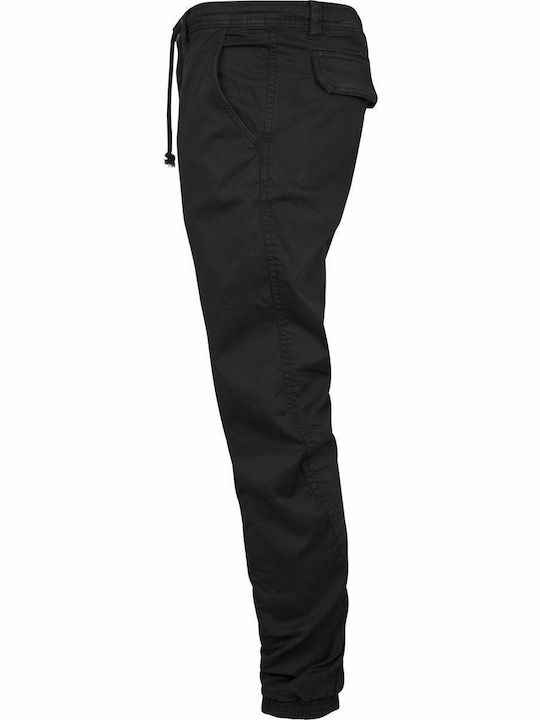 Urban Classics Men's Sweatpants with Rubber Black