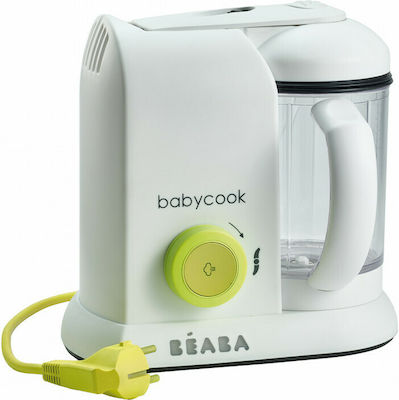 Beaba Babycook Solo Baby Food Steamer with Blender 1.1lt Neon