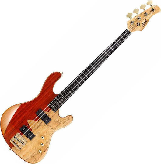 Cort Elektrischer Bass Rithimic Natürlich glänzend