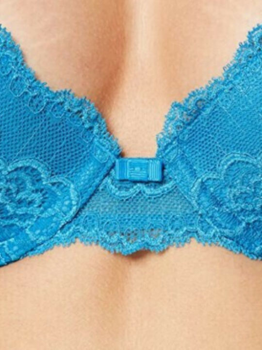 Muse Bra without Padding Underwire Light Blue