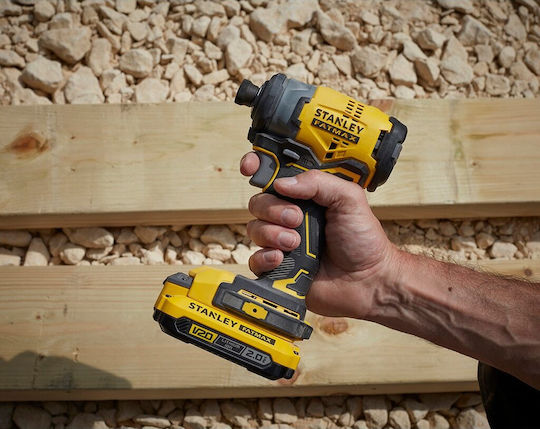 Stanley Fatmax Akkuschrauber Batteriebetrieb Brushless 18V 2x2Ah