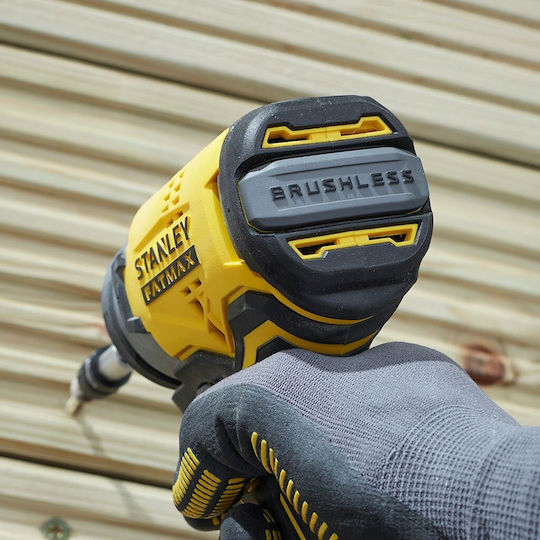 Stanley Fatmax Akkuschrauber Batteriebetrieb Brushless 18V 2x2Ah
