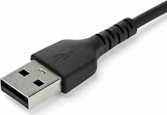 StarTech USB 2.0 Cable USB-C male - USB-A 60W Black 1m (RUSB2AC1MB)
