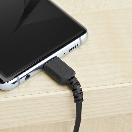 StarTech USB 2.0 Cable USB-C male - USB-A 60W Black 1m (RUSB2AC1MB)