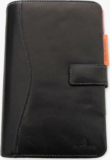 Bartuggi Organizer Black Leather 13x19cm