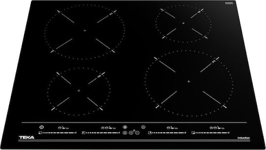 Teka Induction Cooktop Autonomous with Child Lock Function 60x51εκ.