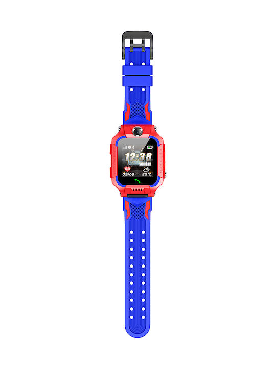 Kinder-Smartwatch mit GPS & Kamera Rot