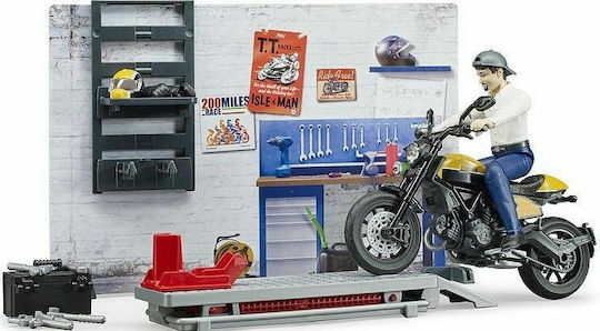 Bruder Service mit Scrambler Ducati Motorrad für 4+ Jahre