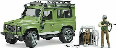 Bruder Τζιπ Land Rover με Κυνηγό Σκύλο Car 1:16 for 3++ Years 02587