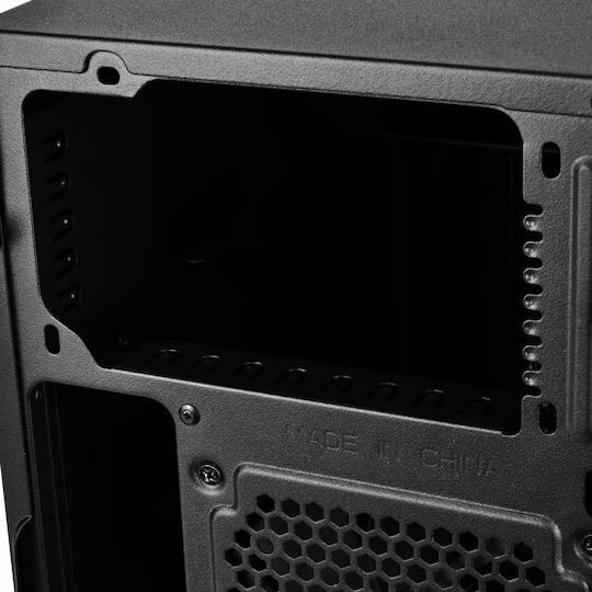 Silverstone Precision PS16 Midi Tower Κουτί Υπολογιστή Μαύρο