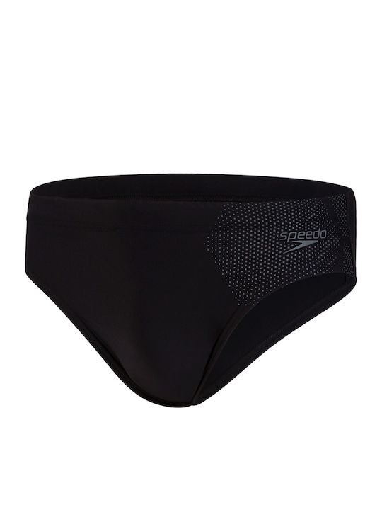 Tech Placement 7cm Costume de baie bărbați Slip Negru