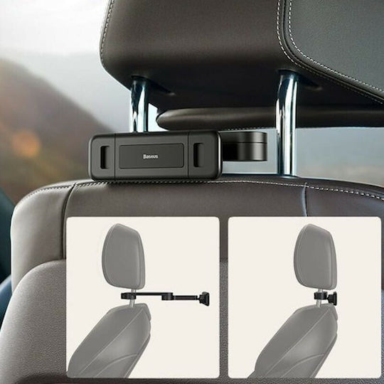 Baseus Baseus Handyhalterung Auto 4.7" - 12.3" mit verstellbaren Haken Schwarz