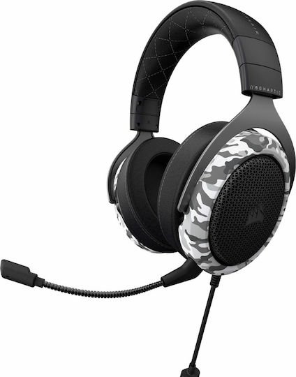 Corsair HS60 Haptic Stereo Надушници Геймърски слушалки с връзка USB Черен