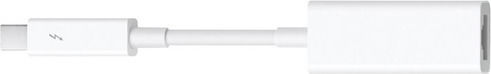 Apple Convertor Thunderbolt masculin în RJ-45 feminin Alb (MD463ZM/A)