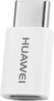 Huawei AP52 Bulk Konverter USB-C männlich zu Micro-USB weiblich Weiß 1Stück