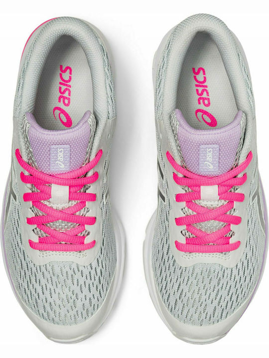 GT-1000 9 Kids Sports Shoes Running with Laces Silver