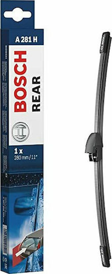 Bosch Aerotwin A281H Rear Car Wiper 285mm Universal Ford EcoSport / Fiesta / Focus / Kuga / Mondeo Volkswagen Passat / Polo Mini Cooper Seat Leon Volvo V40