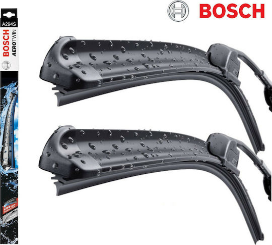 Bosch Aerotwin A294S Front Car Wiper Set 600mm/550mm Universal Smart ForTwo