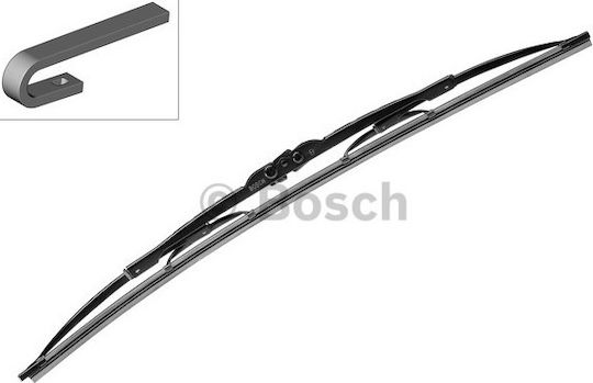 Bosch H341 Rear Car Wiper 340mm for Opel Agila / Corsa / Vectra / Vivaro Ford Focus / S-Max / Transit / Transit Connect / Transit Custom Hyundai Atos / Getz / Matrix Mercedes-Benz 124 / A Class / Vito Renault Kangoo / Trafic