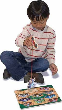 Дървено Детски Пъзел с Шипове Tow Truck за 3+ години+ Години 10бр Melissa & Doug