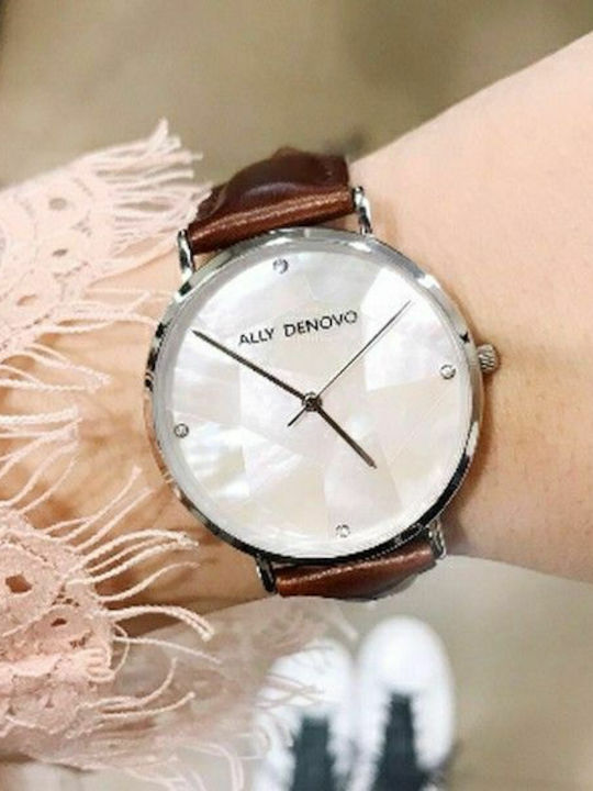 Ally Denovo Gaia Pearl Watch with Battery Mechanism Ally Denovo Gaia Pearl Watch with Battery Mechanism