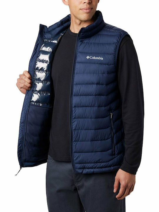 Powder Lite Ärmellos Jacke Puffer Marineblau