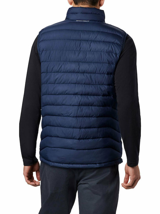 Powder Lite Ärmellos Jacke Puffer Marineblau