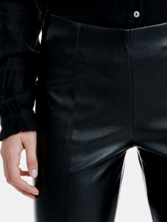 Täglich Frauen Lang Leggings Schwarz